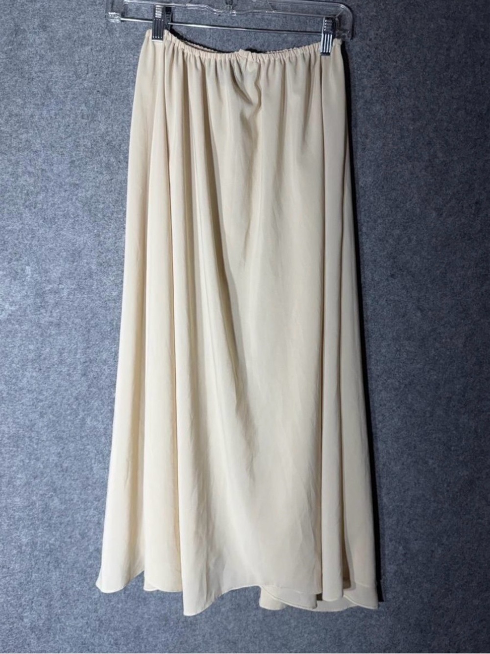 PatBO Cream Flowing Maxi Skirt